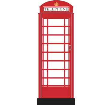 Telefonzelle London Aufkleber - TenStickers
