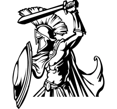 Wandtattoo 300 Krieger Sparta - TenStickers