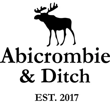 Wandtattoo Abicrombie & Ditch - TenStickers