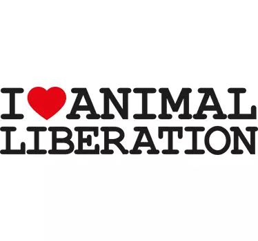 Wandtattoo Animal Liberation - TenStickers