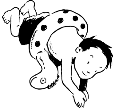 Wandtattoo Schwimmen Baby - TenStickers