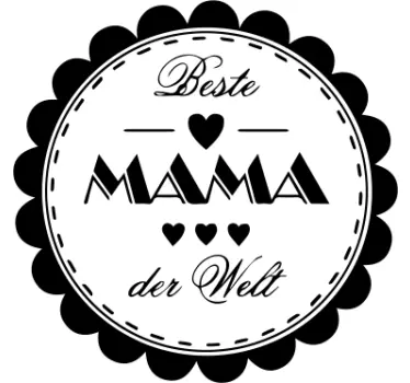 Wandtattoo Beste Mama der Welt - TenStickers