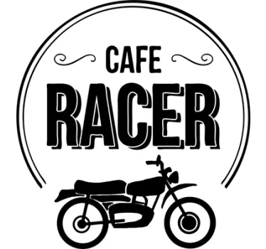 Wandtattoo Cafe Racer - TenStickers