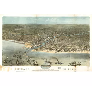 Wandtattoo Chicago 1868 - TenStickers
