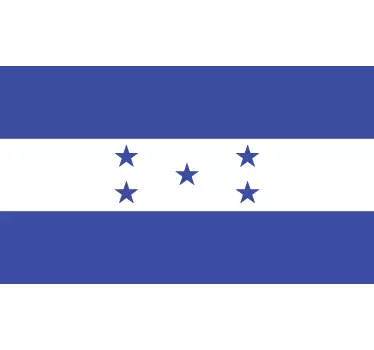 Wandtattoo Flagge Honduras - TenStickers