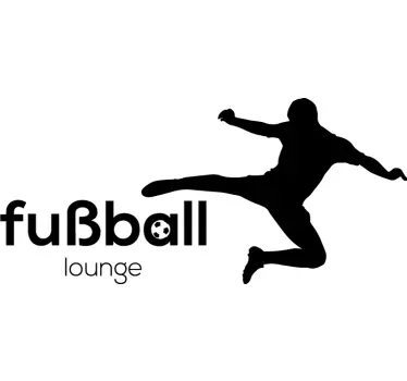 Fußball Lounge Wandtattoo - TenStickers