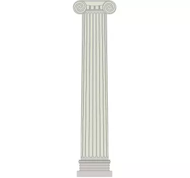 Wandtattoo griechische Säule - TenStickers