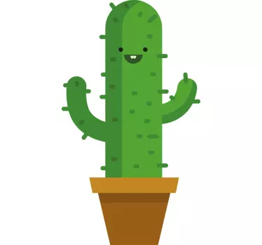 Wandtattoo Kaktus - TenStickers