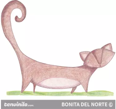 Wandtattoo Katze - TenStickers
