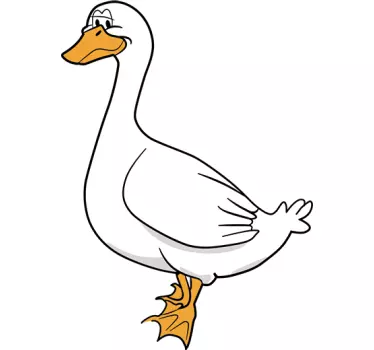 Wandtattoo Kinderzimmer Gans - TenStickers
