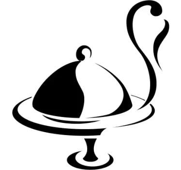 Wandtattoo Küche Menüplatte - TenStickers