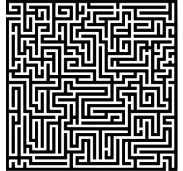 Wandtattoo Labyrinth - TenStickers
