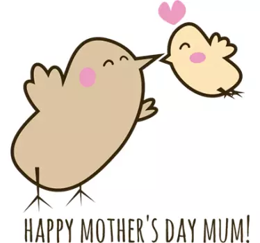 Wandtattoo Mother's Day Mum - TenStickers