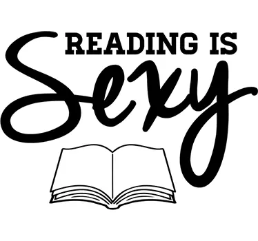 Wandtattoo reading is sexy - TenStickers