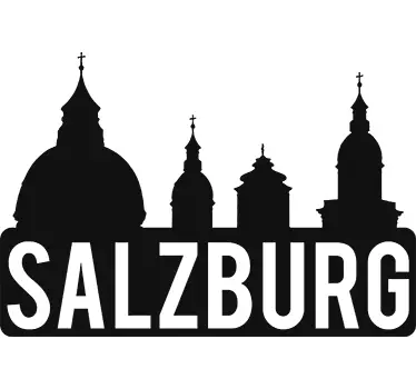 Wandtattoo Salzburg - TenStickers