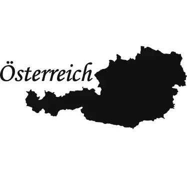 Wandtattoo Silhouette Österreich - TenStickers