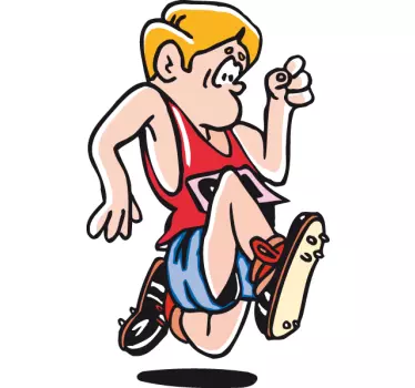 Wandtattoo Sprinter - TenStickers