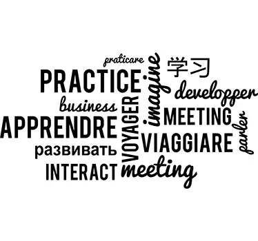 Wandspruch zitate zum lernen und meetings - TenStickers