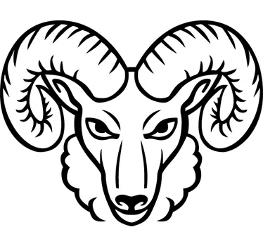 Wandtattoo Sternzeichen Steinbock - TenStickers