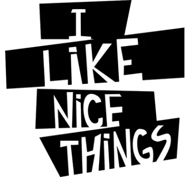 Wandtattoo zitat ich mag schöne dinge - TenStickers