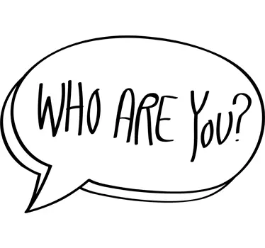 Who are you Aufkleber - TenStickers