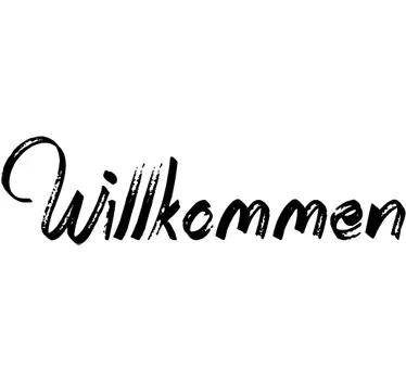 Willkommen Wandtattoo - TenStickers
