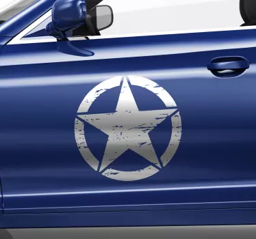 Wandtattoo Millitär Stern - TenStickers