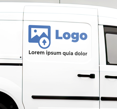 Autoaufkleber personalisierter text und logo - TenStickers