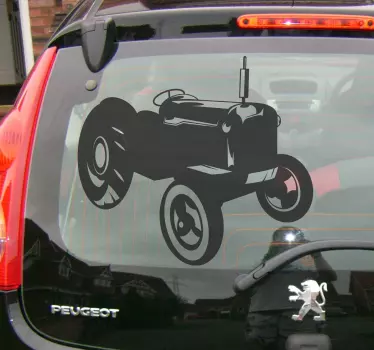 Aufkleber Auto Alter traktor - TenStickers