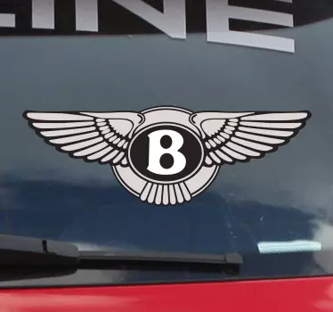Aufkleber Auto Bentley Logo - TenStickers
