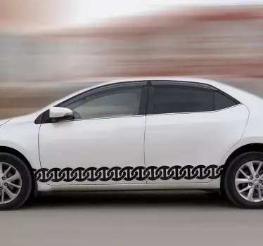 Autoaufkleber ketten - TenStickers