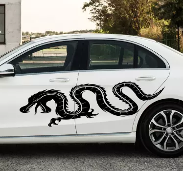 Autoaufkleber orientalischer drache - TenStickers
