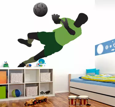 Aufkleber Fußball Torwart - TenStickers