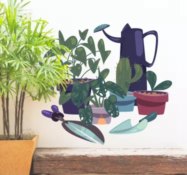 Aufkleber Gartenzubehör - TenStickers