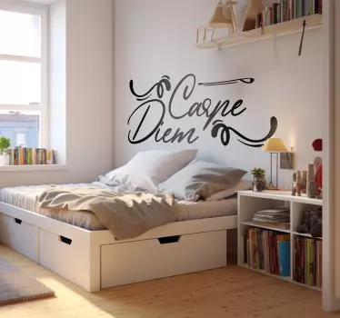 Wandtattoo Motivation nutze den tag - TenStickers