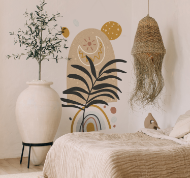 Wandtattoo Pflanze pflanze im boho-stil - TenStickers
