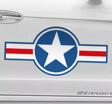 US Air Force Autoaufkleber - TenStickers