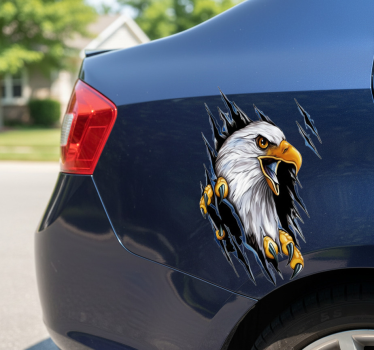 Autoaufkleber amerikanische weißkopfseeadlerklaue - TenStickers