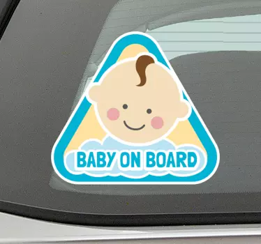 Sticker Baby on Board - TenStickers