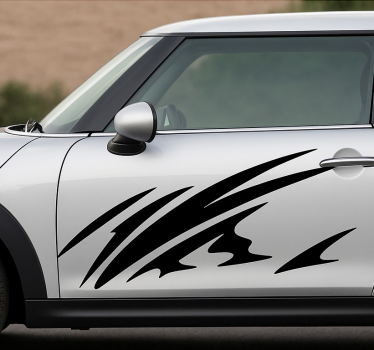 Autoaufkleber einfaches tribal design - TenStickers