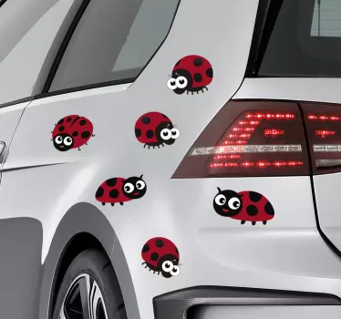 Sticker Marienkäfer - TenStickers