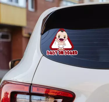 Baby Autoaufkleber Am bord - TenStickers