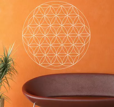 Blume des Lebens Aufkleber - TenStickers