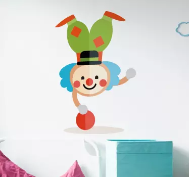 Clown Comic Aufkleber - TenStickers