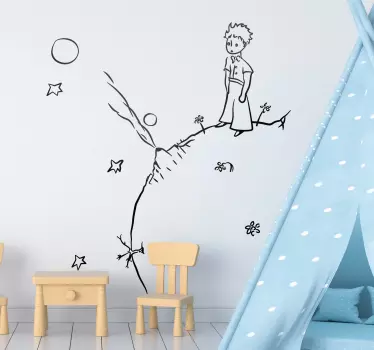 Der kleine Prinz Sticker - TenStickers