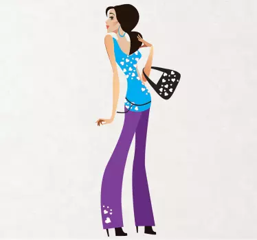 Fashion victim Aufkleber - TenStickers