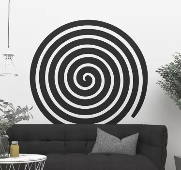 Form Sticker Abstrakte Spirale - TenStickers
