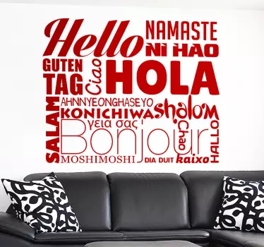 Guten Tag Aufkleber - TenStickers