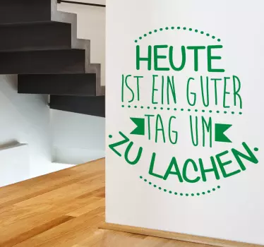 Guter Tag Sticker - TenStickers