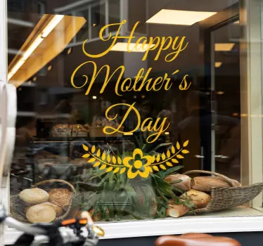 Happy Mother´s Day Sticker - TenStickers